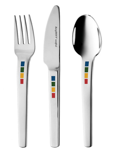 Набор детских столовых приборов BergHOFF Swipswap, 3 предмета