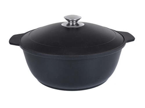 Кастрюля-жаровня 4 л с антипригарным покрытием с крышкой, Kukmara (Традиция), ж40а Кастрюля-жаровня 4 л с антипригарным покрытием с крышкой, Kukmara (Традиция), ж40а