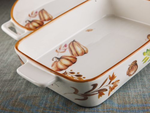 Форма для запекания керамическая October Line, PLOVER, 33 см