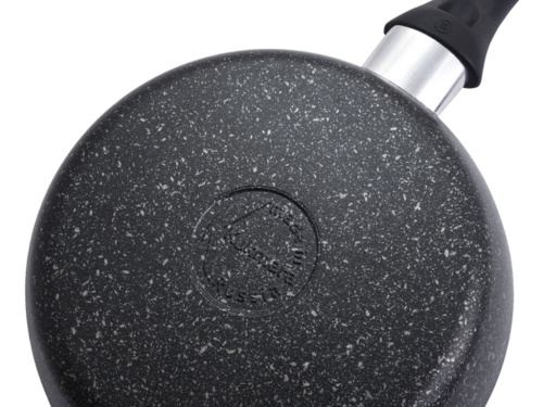 Сковорода 18 см с антипригарным покрытием, Kukmara (Темный мрамор), смт18401а