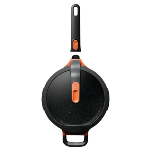 Сотейник со стеклянной крышкой BergHOFF Gem red, 4.6 л