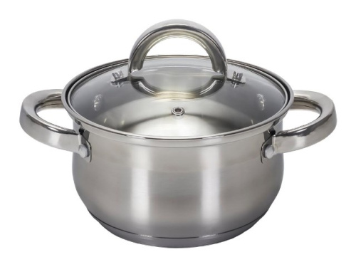 Кастрюля с крышкой Appetite Elisa, нержавеющая сталь, 4.5 л