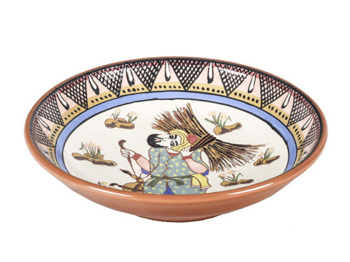 Ляган "Мужчина с вязанкой дров"