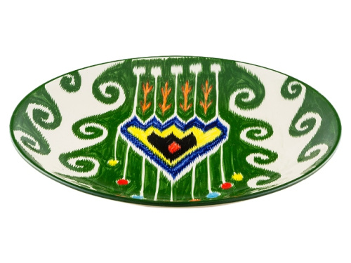 Блюдо Ляган "Риштанская керамика", Атлас, Ø 42 см