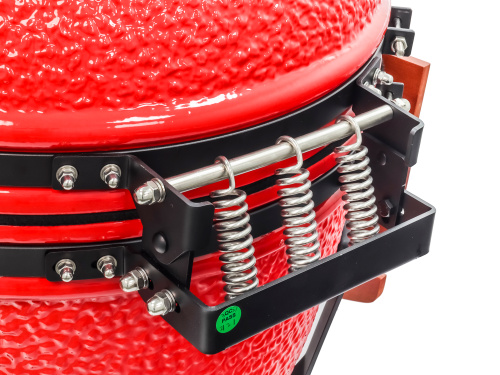 Керамический гриль SE-23.5 (красный), 60 см / 24 дюйма, Plover