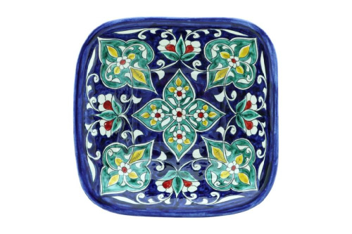 Салатник "Риштанская Керамика", Квадрат, Ø 19 см Салатник "Риштанская Керамика", Квадрат, Ø 19 см