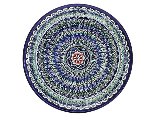 Блюдо Ляган "Риштанская керамика", диаметр 38 см RSN173 Блюдо Ляган "Риштанская керамика", диаметр 38 см RSN173