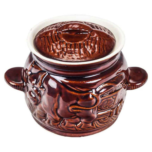 Горшок для запекания "Славянская Керамика", Супец-Молодец, 0.6 л, 6 шт