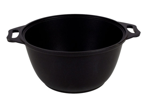 Кастрюля 3 л с антипригарным покрытием со стеклянной крышкой Kukmara (Традиция), к31а