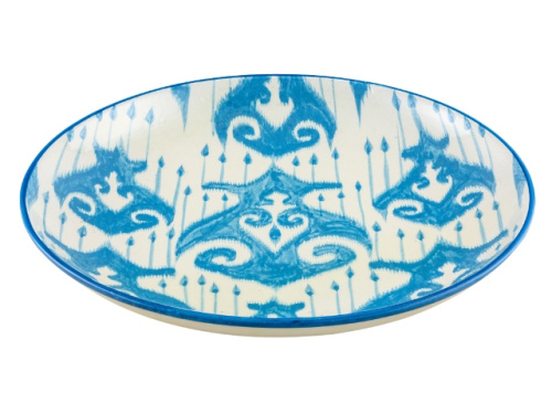 Блюдо Ляган "Риштанская керамика", Атлас, Ø 32 см Блюдо Ляган "Риштанская керамика", Атлас, Ø 32 см