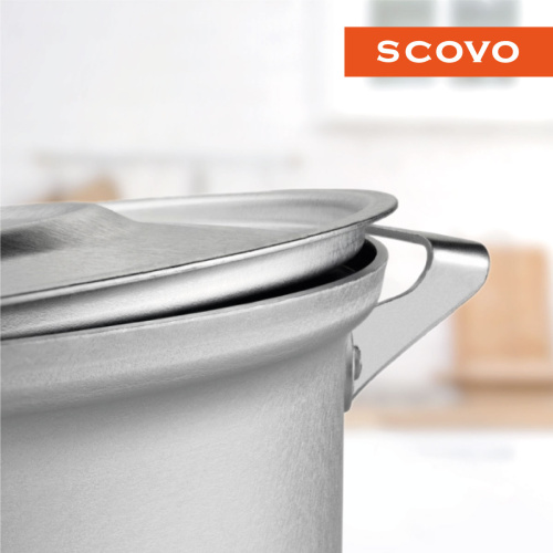 Котел с крышкой, SCOVO, МШ-013, 50 л