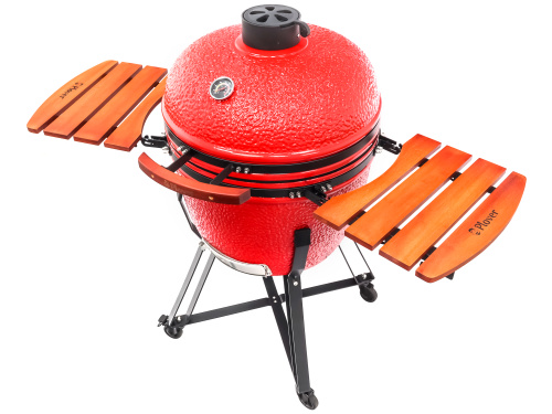 Керамический гриль SE-23.5 (красный), 60 см / 24 дюйма, Plover