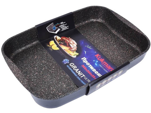 Противень с антипригарным покрытием 40x29.5x5 см, Kukmara (Granit Ultra Original), пго03а