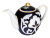 Чайник Пахта, Turon Porcelain, с золотом, 0.8 л Чайник Пахта, Turon Porcelain, с золотом, 0.8 л