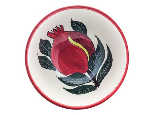 Пиала "Риштанская керамика", гранат, Ø 16 см