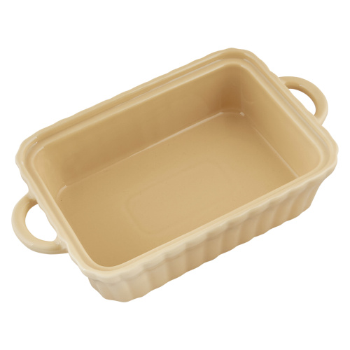 Форма для запекания керамическая (беж.), 32х19х6 см,TM Appetite