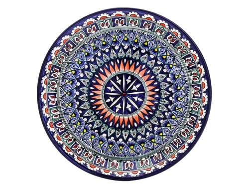 Блюдо Ляган "Риштанская керамика", диаметр 38 см RSN159