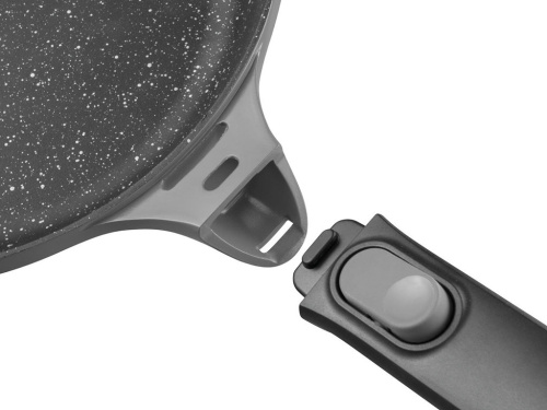 Сотейник со стеклянной крышкой BergHOFF Gem grey, 4.6 л