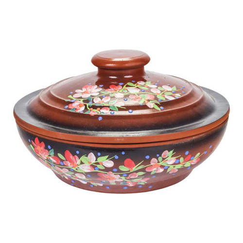 Жаровня малая "Славянская Керамика", Сакура, 1.4 л Жаровня малая "Славянская Керамика", Сакура, 1.4 л