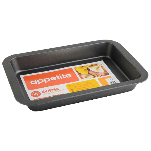 Форма для запекания 31х21х3 см, с антипригарным покрытием, ТМ Appetite