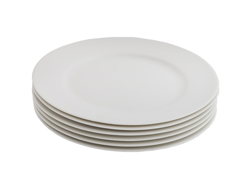 Набор фарфоровых тарелок "Аврора" 6 штук, PLOVER, 19 см