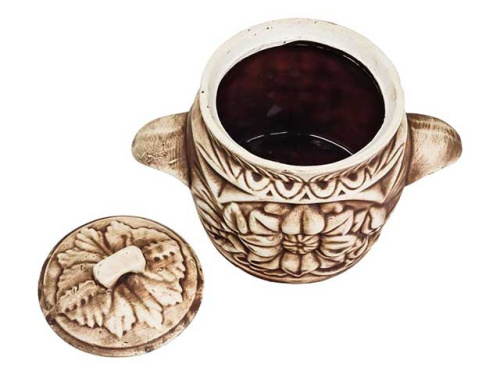 Набор супник 3 л + 4 горшка 0.6 л "Славянская Керамика", Весна