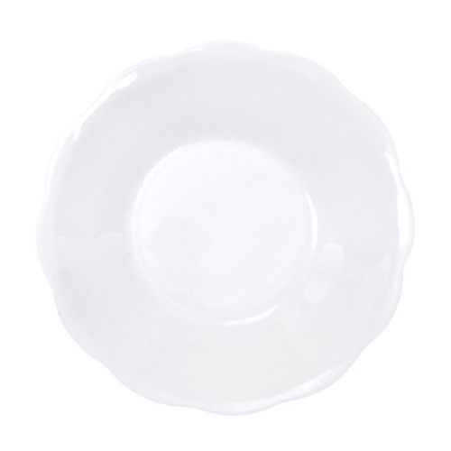 Тарелка  "Turon porcelain", рифленый край, Ø 13 см Тарелка  "Turon porcelain", рифленый край, Ø 13 см