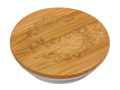 Кувшин стеклянный с бамбуковой крышкой, 1.5 л