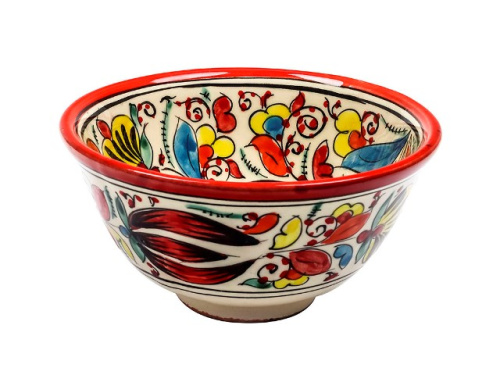 Набор чайный "Риштанская керамика", Турецкий стиль, белый, 10 предметов