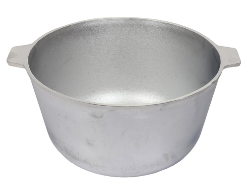 Котел алюминиевый с крышкой 4 л (овальное дно)