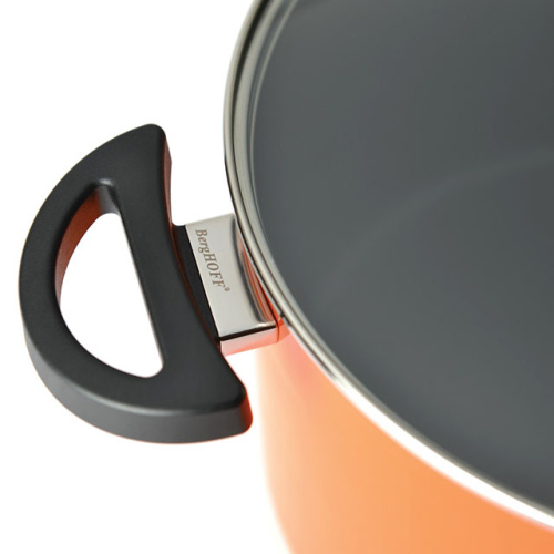 Кастрюля со стеклянной крышкой BergHOFF Eclipse, (оранжевый) 2 л