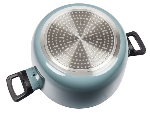 Кастрюля со стеклянной крышкой BergHOFF Leo Slate, 5.6 л