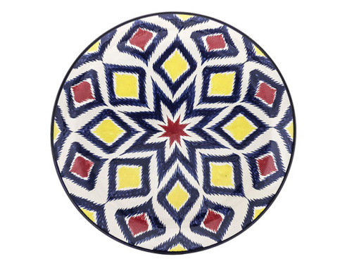 Блюдо Ляган "Риштанская керамика", Атлас, Ø 38 см RSN055_1 