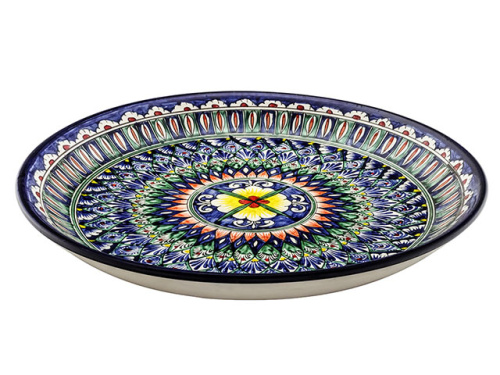 Блюдо Ляган "Риштанская керамика", диаметр 38 см RSN158