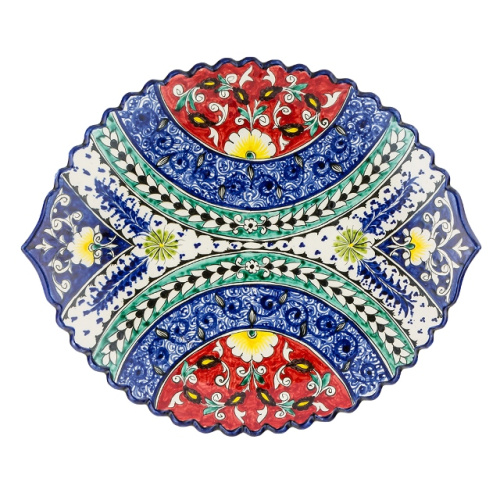 Блюдо Ляган "Риштанская керамика", диаметр 41 см RS33_27