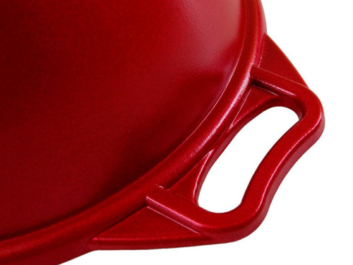 Кастрюля 3 л с декоративным покрытием с крышкой, Kukmara (Бордовый), к31б