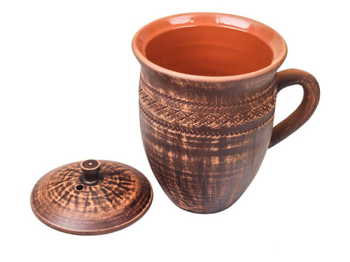 Кувшин "Славянская Керамика", Молочение Декор, 0.65 л Кувшин "Славянская Керамика", Молочение Декор, 0.65 л