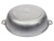 Жаровня алюминиевая с крышкой 260х80, DAVR METALL
