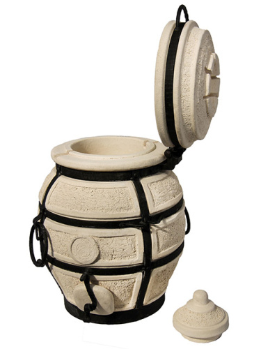 Тандыр дровяной AMFORA "Донской" откидная крышка