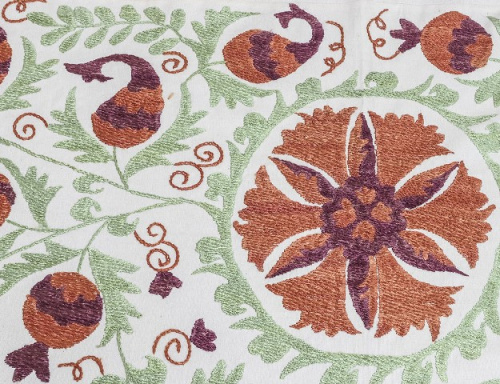 Скатерть сюзане, длина 220 см, ширина 150 см