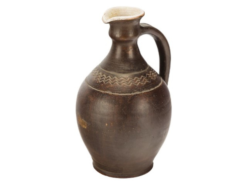 Кувшин с узким горлом с ручкой