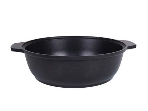 Кастрюля-жаровня 3 л с антипригарным покрытием с крышкой Kukmara (Традиция), ж30а