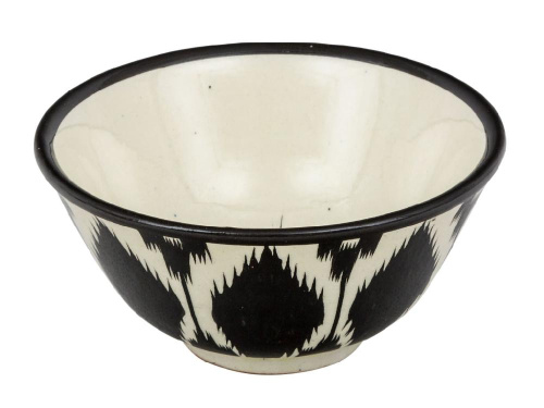 Пиала Риштанская Керамика черная 11 см