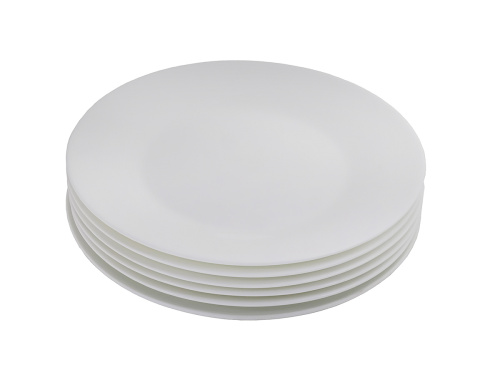 Набор фарфоровых тарелок "Оливия" 6 штук, PLOVER, 19 см