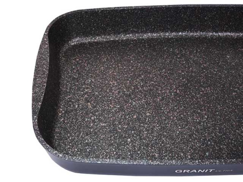 Противень с антипригарным покрытием 40x29.5x5 см, Kukmara (Granit Ultra Original), пго03а