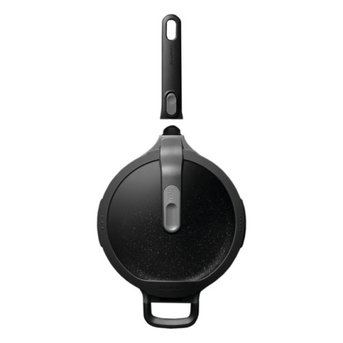 Сотейник со стеклянной крышкой BergHOFF Gem grey, 3.3 л