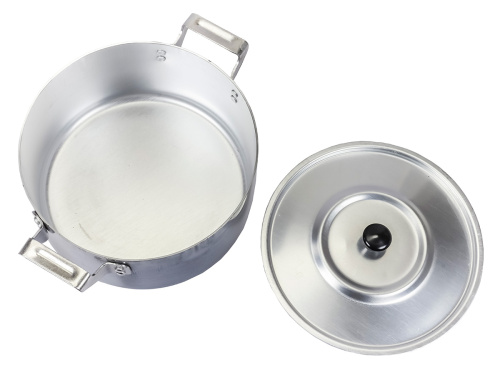 Кастрюля алюминиевая полированная, 2,5 л, SCOVO, ПП024