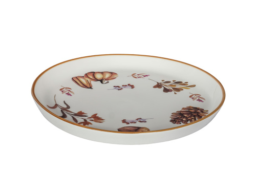 Тарелка керамическая October Line, PLOVER, 25 см