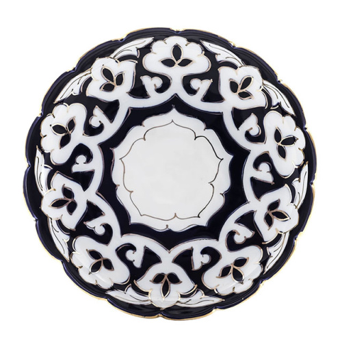 Лагманница Пахта, Turon Porcelain, с золотом, Ø 21 см