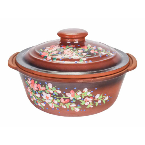 Жаровня с ручками "Славянская Керамика", Сакура, 2 л